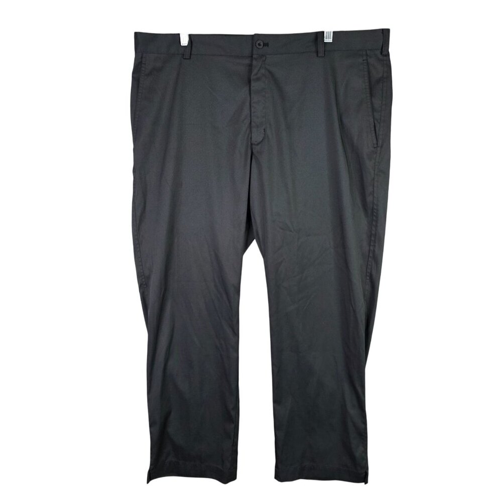 Mens Nike Golf Dri Fit Black Pants Modern Fit Polyester Spandex Blend Size 40X30